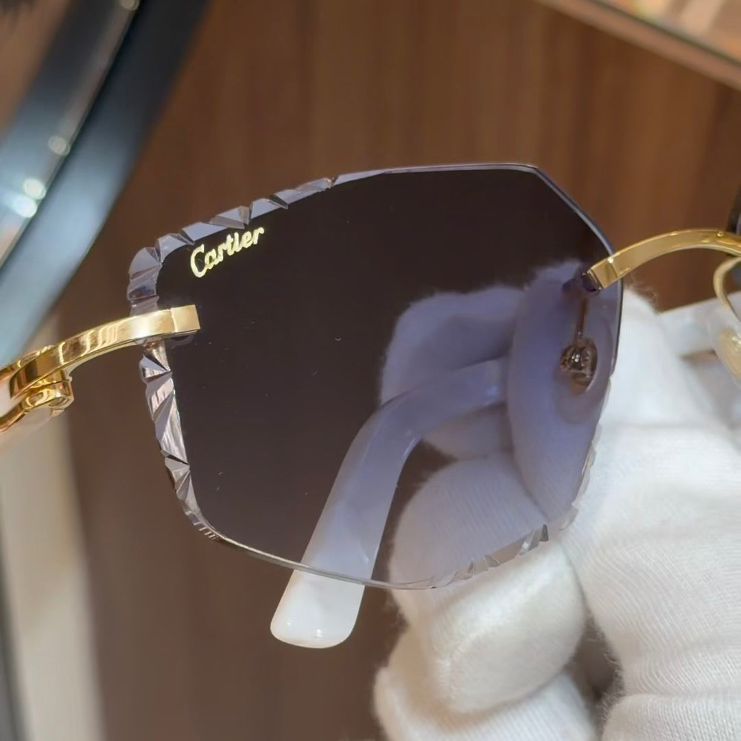 Cartier Décor C CT0056O Diamand Cut