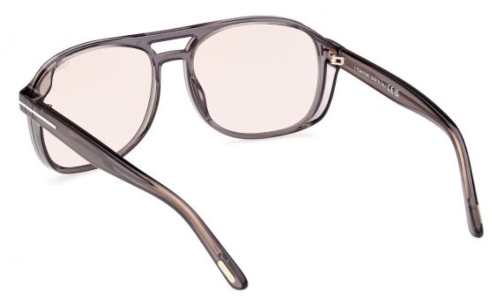 Lunettes de soleil Tom Ford FT1022 Rosco — Gris 20E