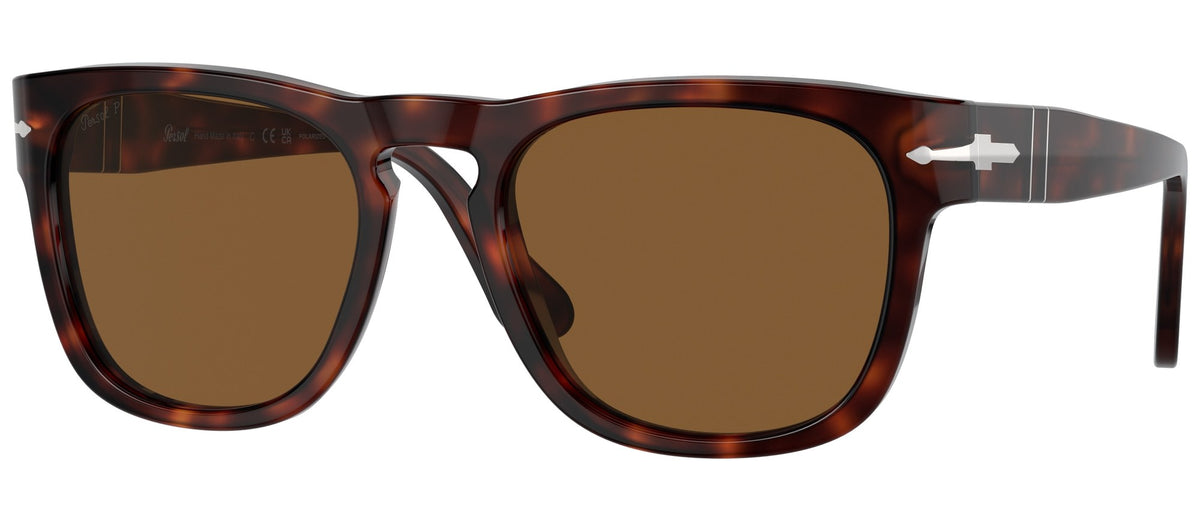Lunettes de soleil Persol Elio PO3333S — Ecaille 24/57 / 54-20